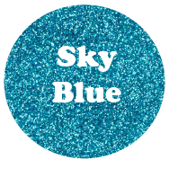 Sky Blue - Glitter HTV — Country Gone Crazy